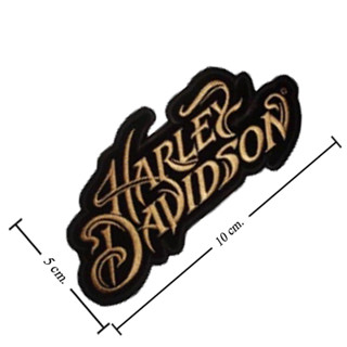 อาร์มปัก Harley Davidson ตัวรีดติดเสื้อ อาร์มรีดติดเสื้อ