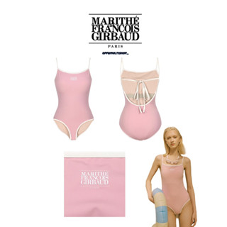 ✨🇰🇷Marithe francois girbaud   MOUVEMENT W CLASSIC LOGO STRAP SWIMSUIT🤍🇰🇷✨