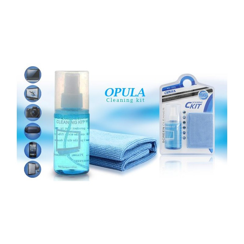 ✅แท้100% OPULA รุ่น KCL-1023 น้ำยาทำความสะอาด ชุดทำความสะอาด หน้าจอ กล้อง เลนส์ คอมพิวเตอร์ Notebook Tablet #CC 1023