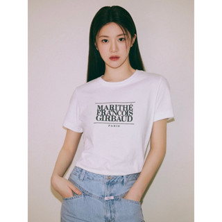 (พร้อมส่ง) Marithe - Classic Logo Tee