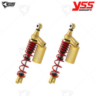 โช๊คหลังแต่ง YSS G-PLUS Gold Edition Smooth (TC302-350TL-14-853M) : for Honda PCX 150i 18&gt;