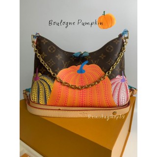 New LV x YK PUMPKIN BOULOGNE