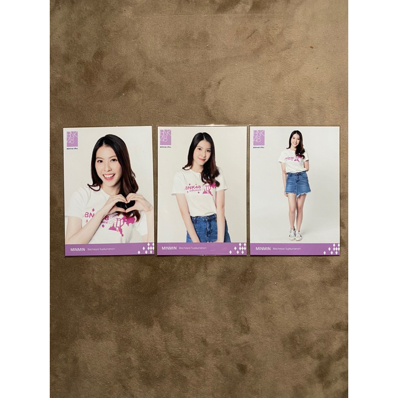 BNK48 มินมิน Photoset Minmin  2nd Gen “Debut” comp 3 ใบ