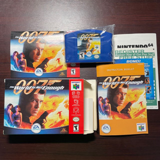 งานกล่องแท้ 007 The World is Not Enough (US) N64