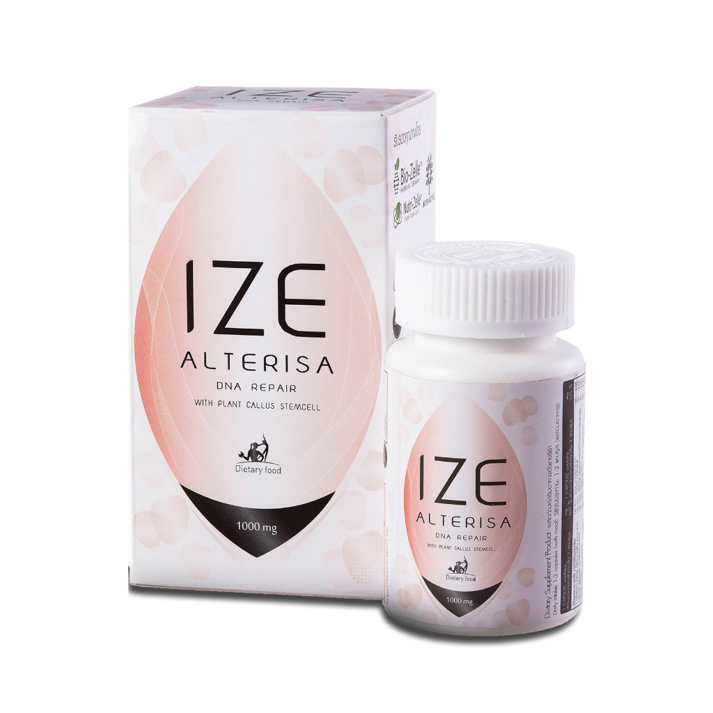 (Exp.16-08-2024) IZE Alterisa DNA repair ไอเซ่ ดีเอ็นเอ รีแพร์ ผลิตภัณฑ์เสริมอาหารเพื่อผู้หญิง บรรจุ