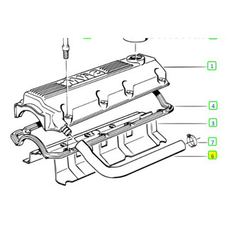 ท่อระบายไอ ท่อหายใจ BMW E30 M40