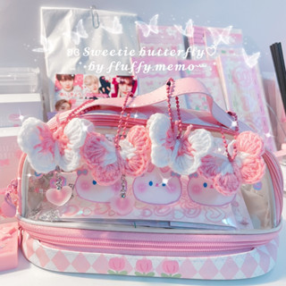 𐐪𐑂 sweetie butterfly ♡ྀི ผีเสื้อหวานแหวว พวงกุญแจถักꕀ .*