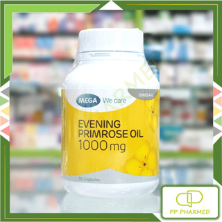 Mega Evening primrose oil 1000mg น้ำมันอีฟนิ่งพริมโรส 30แคปซูล