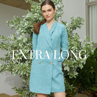 MAVE เดรส รุ่น Charm Dress Suit Teal (Extra Long)