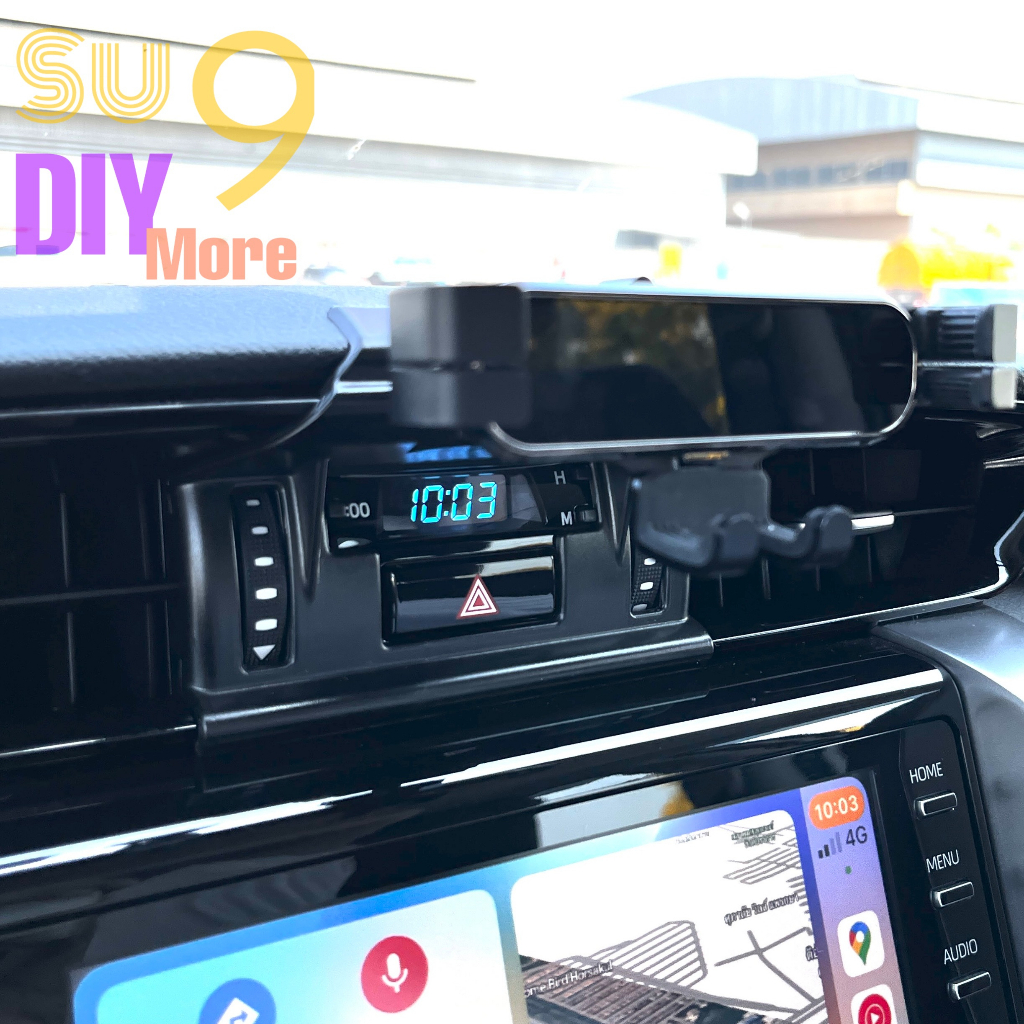 อุปกรณ์ยึดมือถือในรถ Car Mobile Phone Holder สำหรับ Toyota Fortuner รุ่นปี 2016-2025