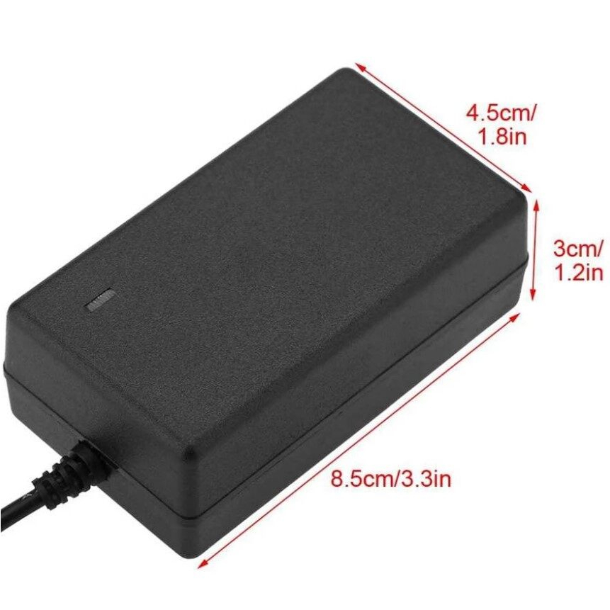อแดปเตอร์ชาร์จแบตลิเที่ยม DC 16.8V2A 21V2A แล้วตัด มีไฟสถานะ ชาร์จ แบตเต็ม Li-ion Battery Charger