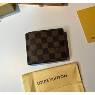 กระเป๋าสตางค์ Louis Vuitton  งานออริเทียบแท้หนังแท้ พร้อมกล่องครบชุด*