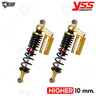 โช๊คหลังแต่ง YSS G-SERIES Gold Edition Smooth HIGHER 10mm. (RC302-340T-71-883M) : for Honda Wave 125i 13-21/110i 13-20