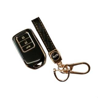 เคสกุญแจ HONDA SmartKey 3 ปุ่ม พร้อมพวงกุญแจสวยงาม *** ส่งจากไทย ***