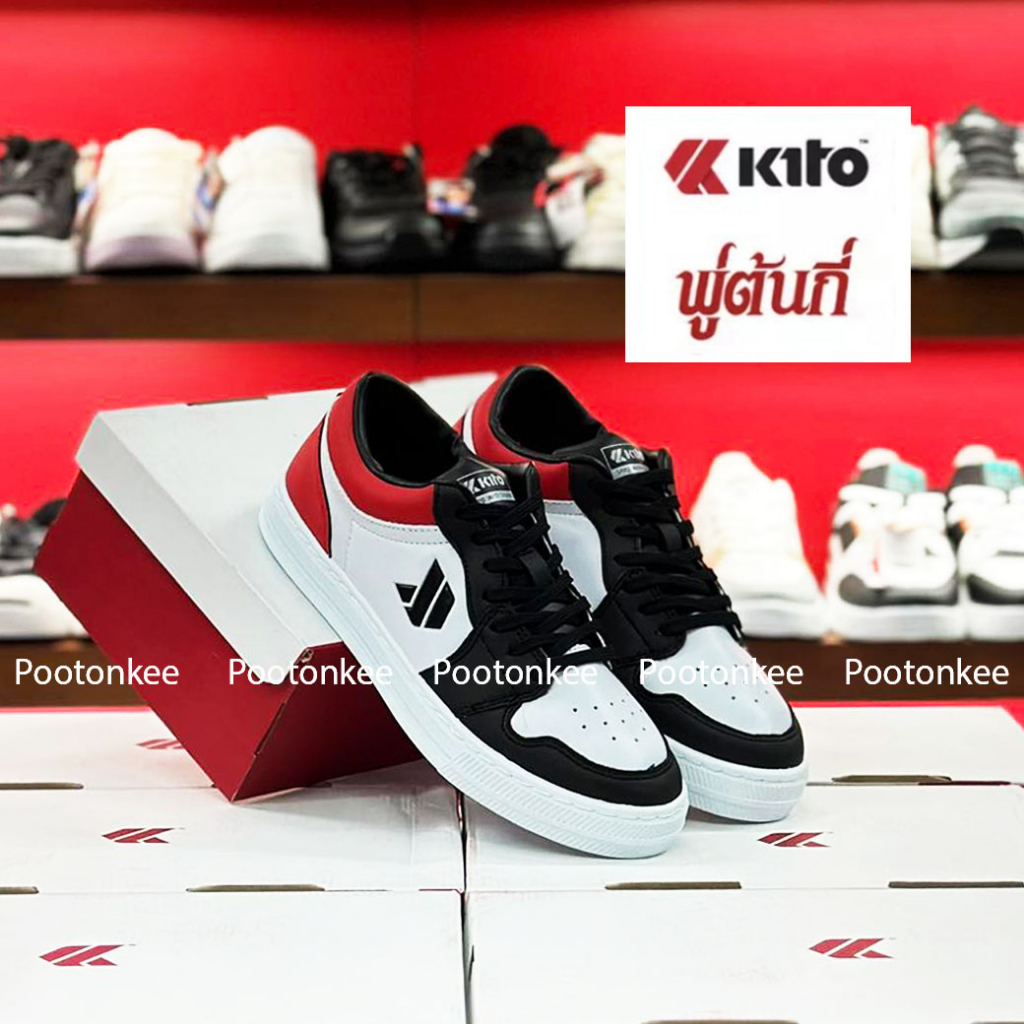Kito รองเท้าผ้าใบ กีโต้ รุ่น BE20 ไซส์ 36-44 ของเเท้ พร้อมส่ง
