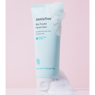 [พร้อมส่ง/ของแท้] Innisfree Bija Trouble Facial Foam 150g