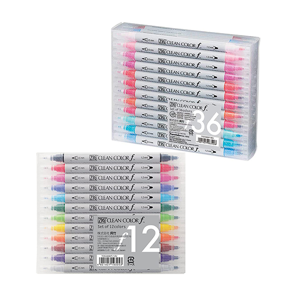 Kuretake Water-based pen ZIG Clean color TCS-6000T/36V