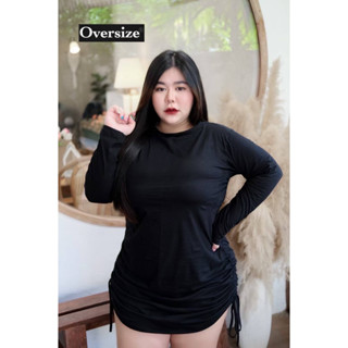 🎈Plussize เดรสคนอ้วน🎈 2 ไซส์ L40-46 XL46-50