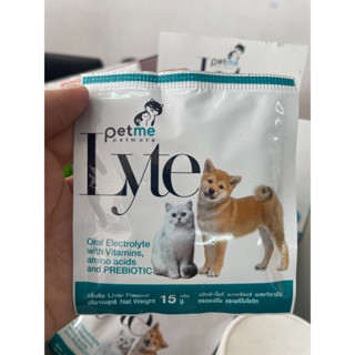 Petme Lyte เพ็ทมี ไลท์ เกลือแร่สำหรับสัตว์ (ขนาด 15 กรัม)