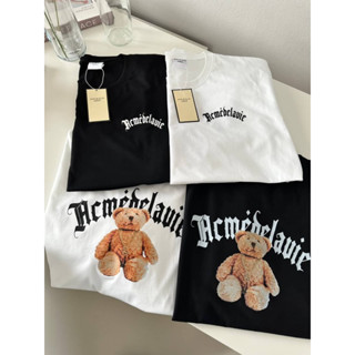 พร้อมส่ง🌻 เสื้อยืดโอเวอร์ไซส์ ลายหมีสร้อยเพชร🐻🐻