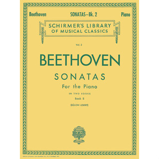 Sonatas – Book 2 Schirmer Library of Classics Volume 2