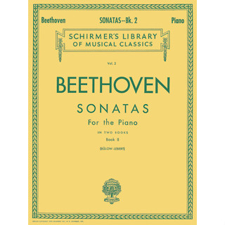 Sonatas – Book 2 Schirmer Library of Classics Volume 2