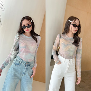 (ลด20% ใส่โค้ด L299HIT) SHOP.POPO-Loli top เสื้อซีทรูแขนยาว