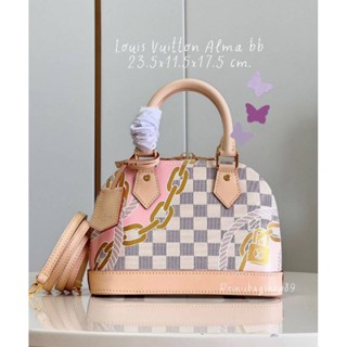 New Collection 🤍💗 LV Alma bb