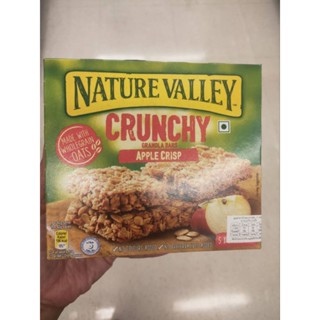 Nature Valley Crunchy Apple Crisp ธัญพืช อบกรอบ รสแอปเปิ้ล  เนเจอร์ วัลเล่ย์ 210g