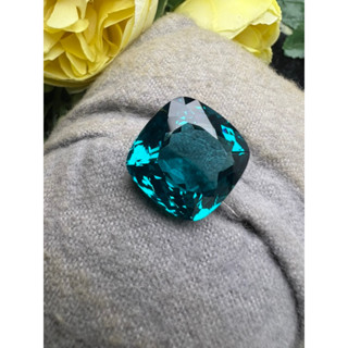 London Blue Topaz 17x17mm Cushion 1 pieces