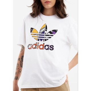 Adidas เสื้อยืด TREFOIL สีสันสดใสที่ออกแบบร่วมกับ RICH