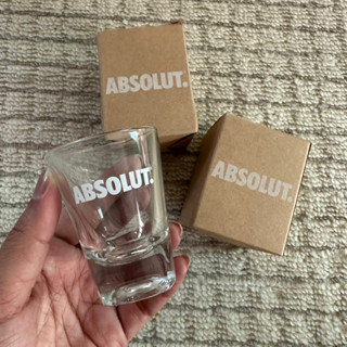 พร้อมส่ง 🔥 | แก้วช็อตแอ็ปโซลูป Absolut glass shot แก้วพรีเมียม สินค้าพรีเมียม