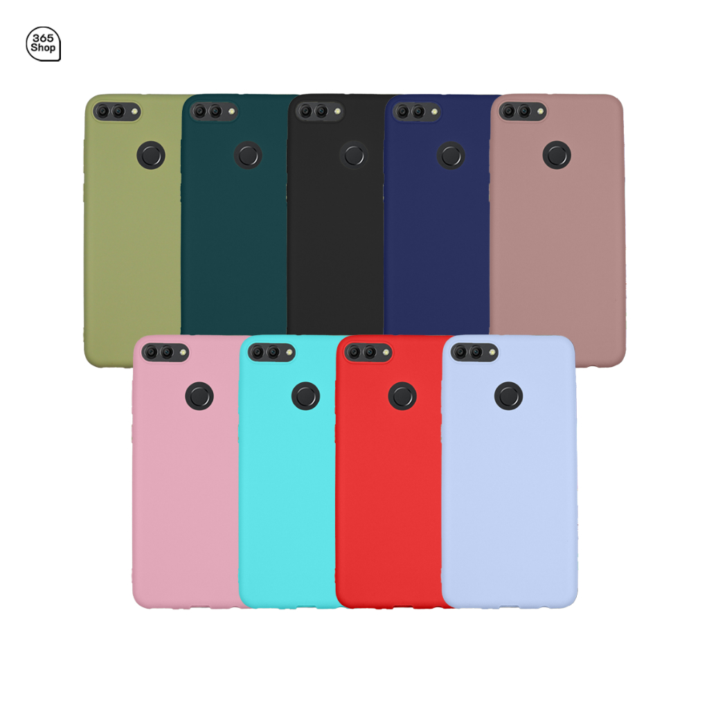เคส สำหรับ Huawei Y9 2018 เคสซิลิโคนนิ่ม สีพาสเทล TPU บาง