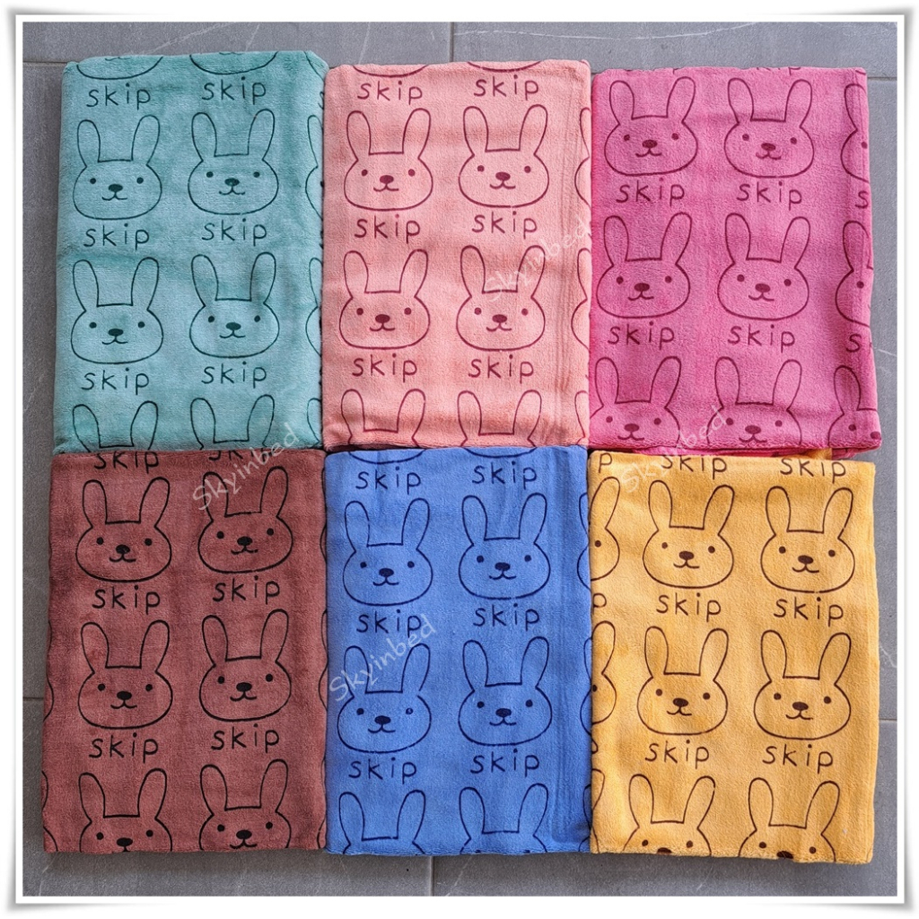 60x120cm ผ้าเช็ดตัวนาโน ผ้าขนหนูสีพื้นปั้มลาย สินค้ามีคุณภาพ พร้อมส่งจากไทย AAA - รูปที่ 4