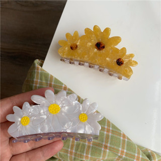 Jolie🌼 | Sunflower hair clip กิ๊บดอกเดซี่ กิ๊บดอกไม้ กิ๊บติดผม กิ๊บหนีบผม