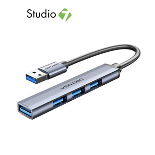 ยูเอสบีฮับ Vention USB-A to 4xUSB 3.0 (CKOHB) Gray by Studio7