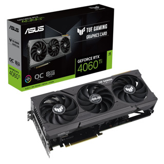 ASUS GeForce RTX 4060 Ti TUF Gaming OC Edition 8GB GDDR6 Graphics Card การ์ดจอ