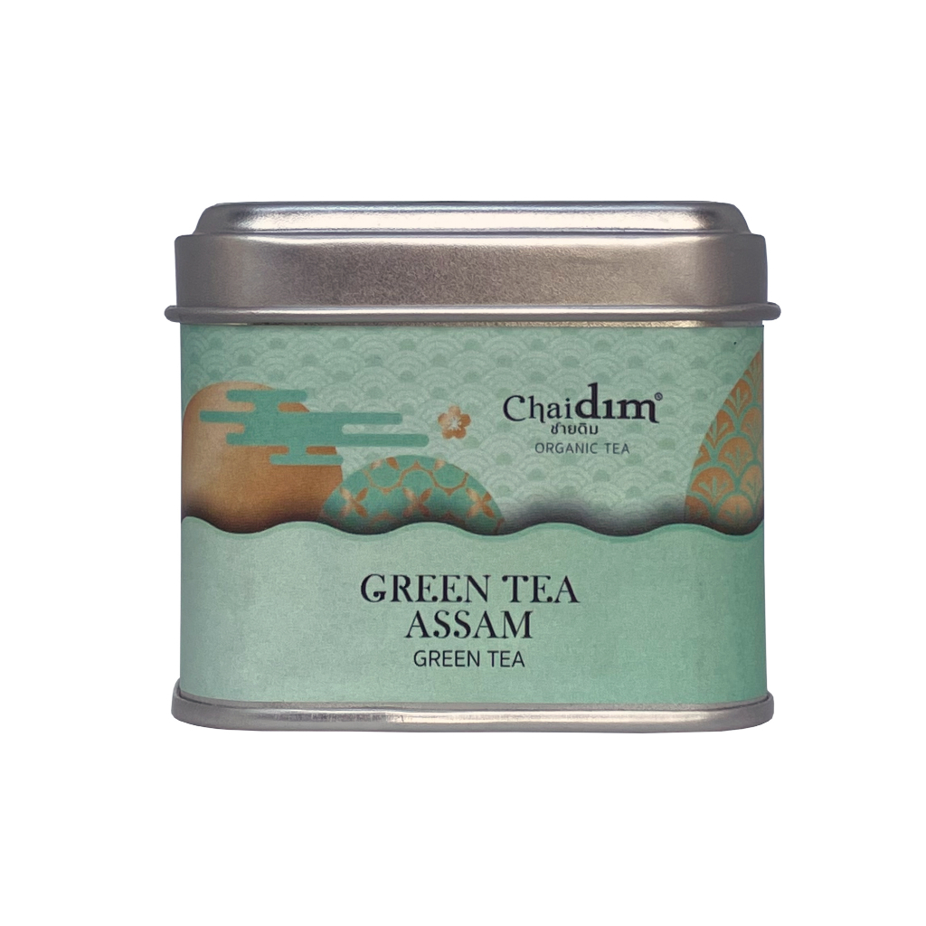 Chaidim Green Tea Assam 5 Teabags ชาเขียวอัสสัม บรรจุ 5 ถุงชา