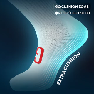 GQ SMELLBLOCK™ Sock Every Day Crew Collection ถุงเท้าบล็อกกลิ่น ลดกลิ่นเท้าเหม็น ถุงเท้าครึ่งแข้งรุ่นอเวรี่เดย์คอลเลกชัน