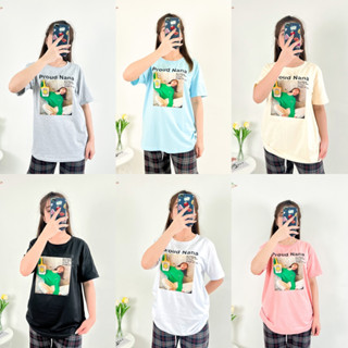 4000 IMG-3# เสื้อยืด สกรีนลายดิจิตอล ผ้าคอตตอนผสม เนื้อผ้าดี