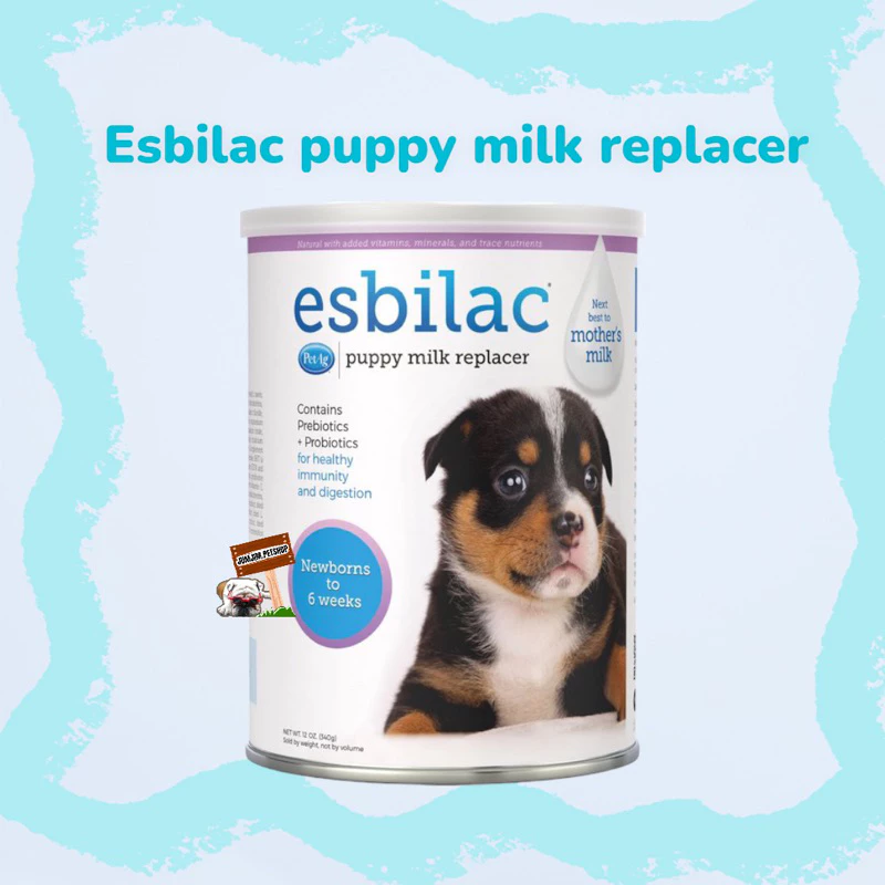 ​PetAg Esbilac​ puppy​ Milk​ Replacer​340g. แพ็คเก็จใหม่ นมผงสำหรับสุนัข