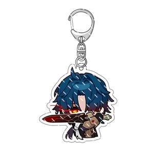 Honkai Star Rail พวงกุญแจอะคริลิค Keychain Emoji Vesion เกม/ฮงไก [พร้อมส่ง]
