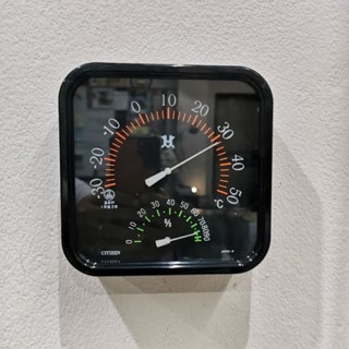 Thermometer Hygrometer Citizen 0528 &lt;มือ 2&gt; ญึ่ปุ่น