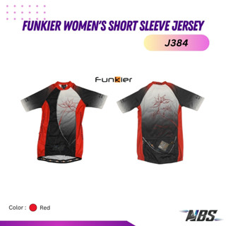 เสื้อปั่นจักรยาน Funkier Womens Short Sleeve Jersey J384