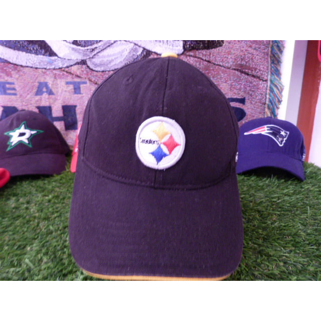 หมวกเบสบอลมือสองของแท้ NFL PITTSBURGH STEELERS baseball cap size YOUTH adjustable