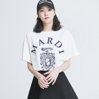 MARDI MERCREDI TSHIRT BIJOU MARDI_IVORY NAVY direct shipiing from korea