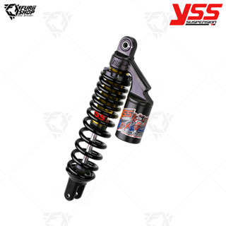 โช๊คหลังแต่ง YSS G-SIX (OC302-300T-01AL-388E) : for YAMAHA FINO 115 07-15