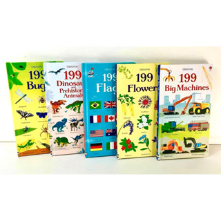 Usborne Kids 199 Things Pictures Books, Hardcover 5 Books, Ages:2+