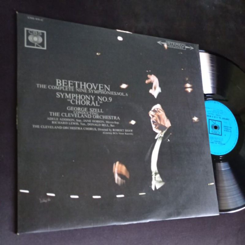 แผ่นเสียง 12 นิ้วBeethoven The Complete Nine Symphonies.Vol 6เพลงคลาสสิคยอดนิยมในอดี