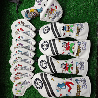 [11GOLF] Golf Head Cover ปักโลโก้ Exceed รหัส CVE001 ปลอกหุ้มหัวไม้กอล์ฟ